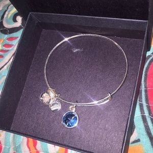 Alex and Ani Accessories - Blue Swarovski Alex and Ani Bracelet Alex and Ani Accessories - Blue Swarovski Alex and Ani Bracelet